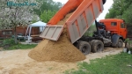 Доставка песка , щебенки , навоз , земля